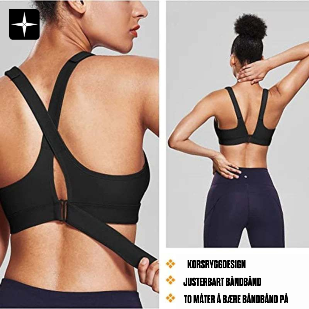 FlexFit Sports Bra™ | Hold deg tørr og kjølig med vår fukttransporterende sports-BH.